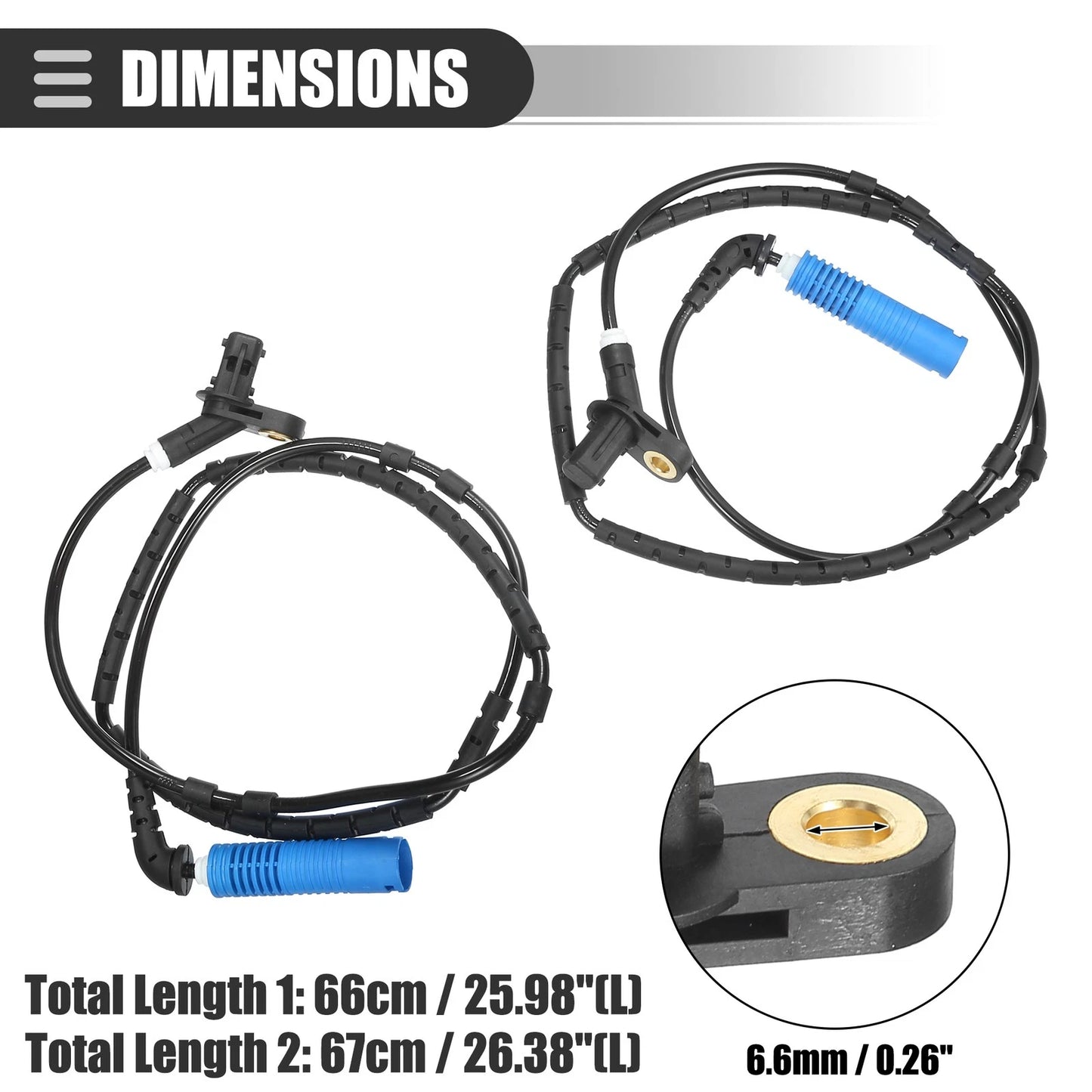 ABS Sensor  for BMW 325Ci (2001-2006)