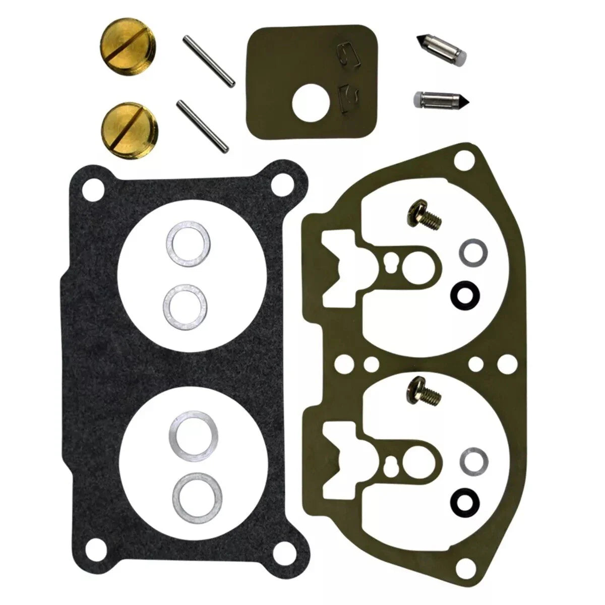 2Pcs Carburetor Repair Kit for Yamaha 115-200 2-Stroke Outboard
