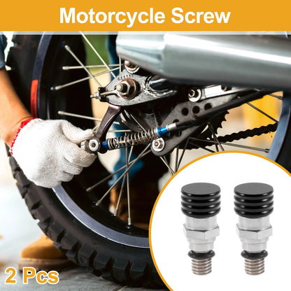 Motorcycle Screw M5x0.8 2 x Fork Air Bleeder Valve for Motorcycle