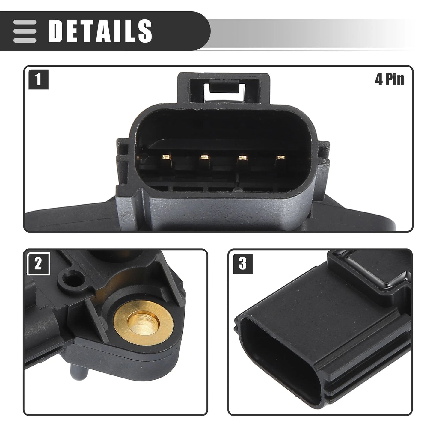 Fuel Injection Pressure Sensor for Ford Expedition (2005-2008)