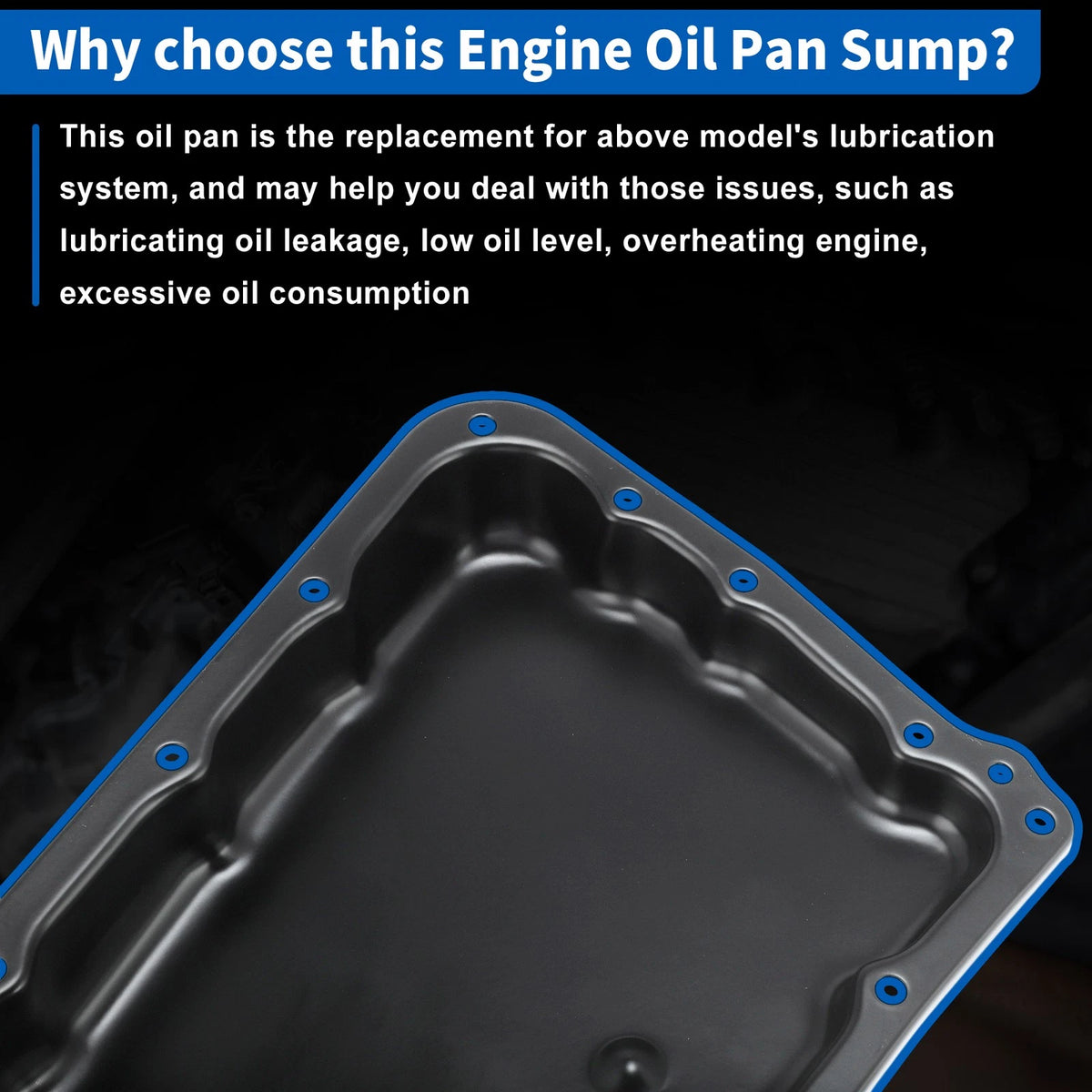 Transmission Oil Pan Sump for Mitsubishi Outlander Sport (2011-2017)