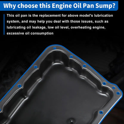 Transmission Oil Pan Sump for Mitsubishi Outlander Sport (2011-2017)