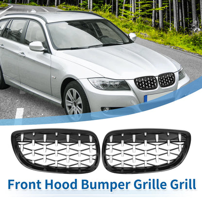 Front Hood Bumper Grille for BMW 328xi 335xi 328i 335i xDrive (2007-2013)