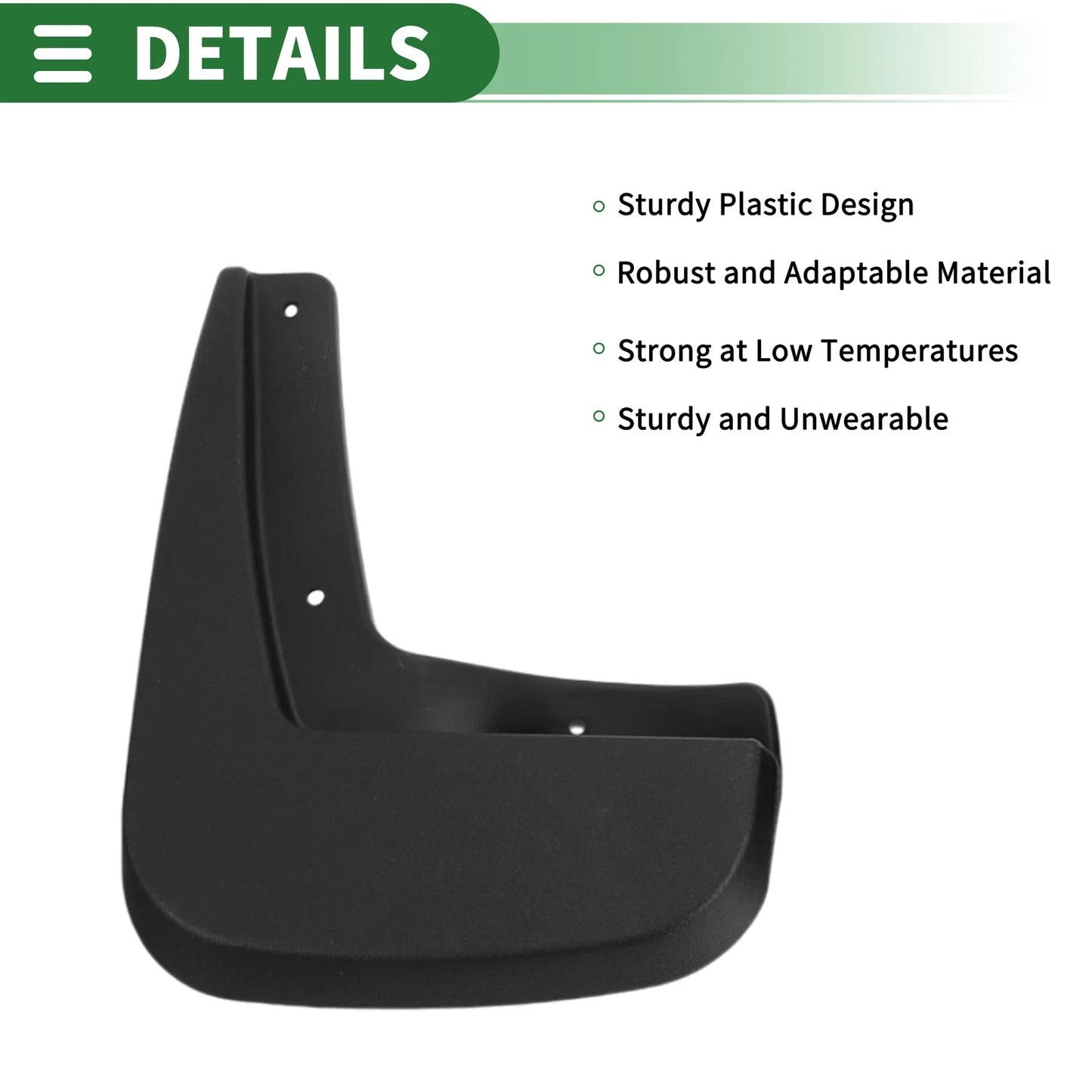 Mud Flaps Splash Guards for Chevrolet Equinox (2010 - 2017)