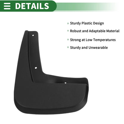 Mud Flaps Splash Guards for Chevrolet Equinox (2010 - 2017)