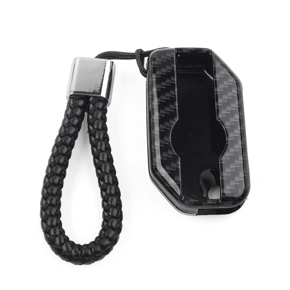 Carbon Fiber Key Chain Fob Cover for BMW F750GS F850GS R1200GS R1250GS