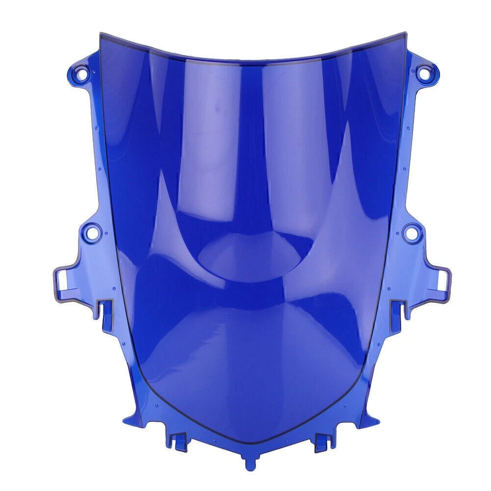 Blue Windshield for Yamaha YZF-R1 (2015-2017) Windproof ABS Screen