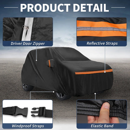 Waterproof Spunlace Cotton Car Cover for Suzuki Swift (2010-2023)