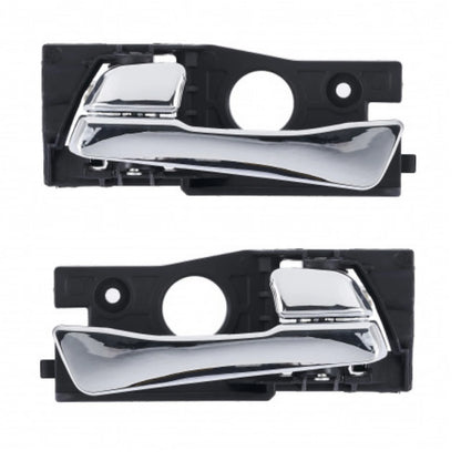 Inner Door Handle Set of 2 Chrome for Hyundai Accent RB (2011-2019)