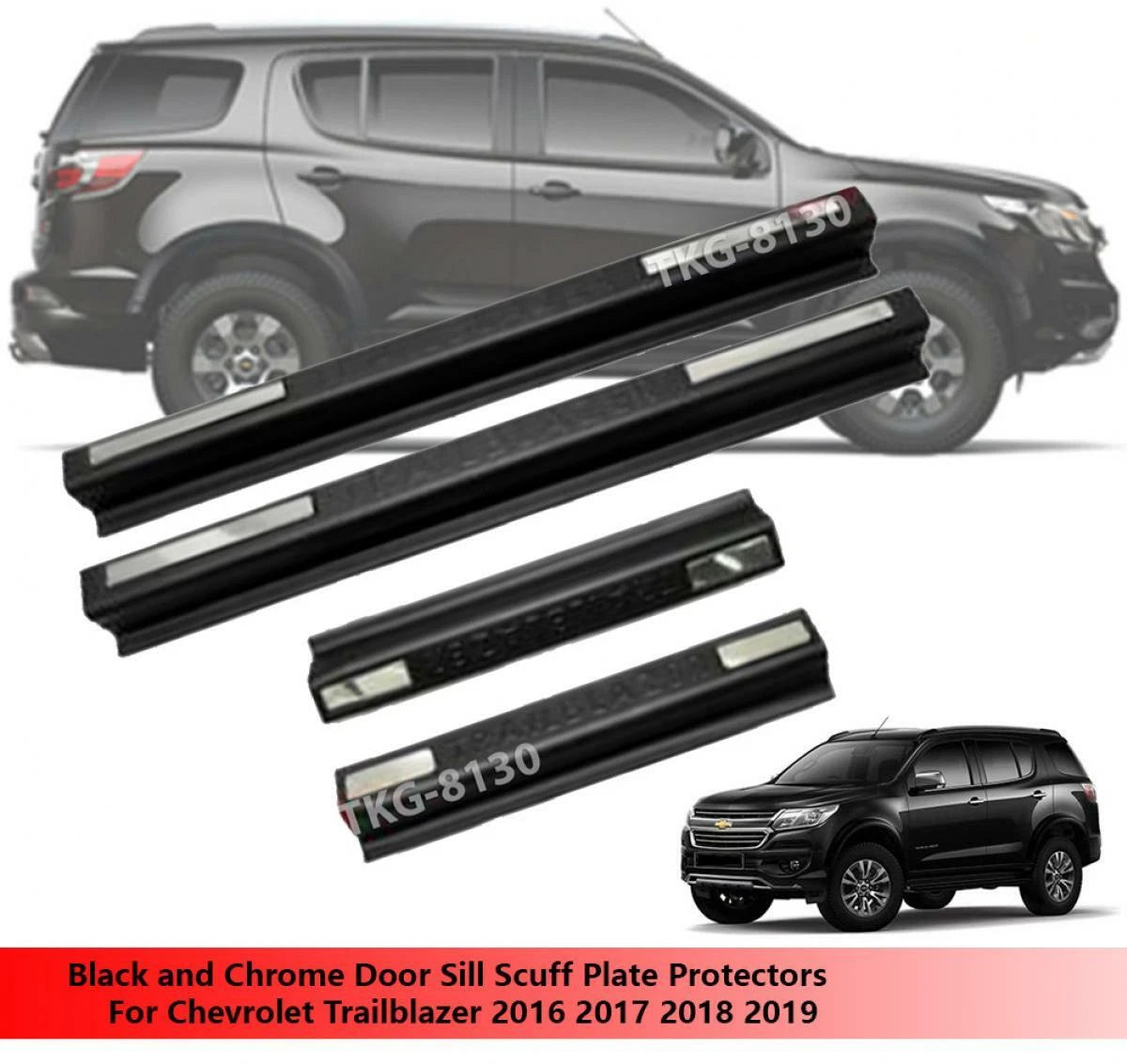 Door Sill Scuff Plate for Chevrolet Trailblazer (2016-2019)