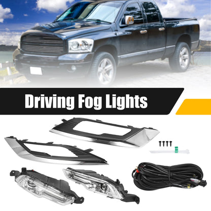 Fog Driving Lights & Bezels LED for Ford Fusion (2017-2018)
