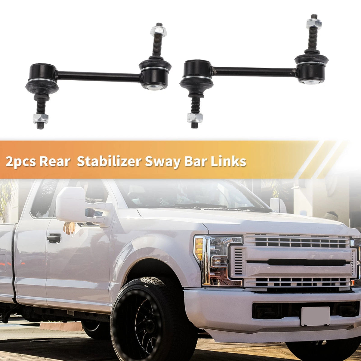 2 x Rear Stabilizer Sway Bar Links for Lincoln MKT, Ford Flex (2009-2010)