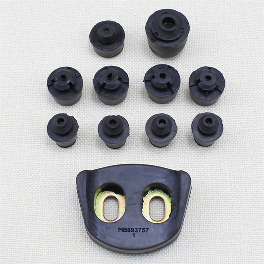 11Pcs Door Rubber Bump Stops for Mitsubishi Pajero Montero (V31-V43)