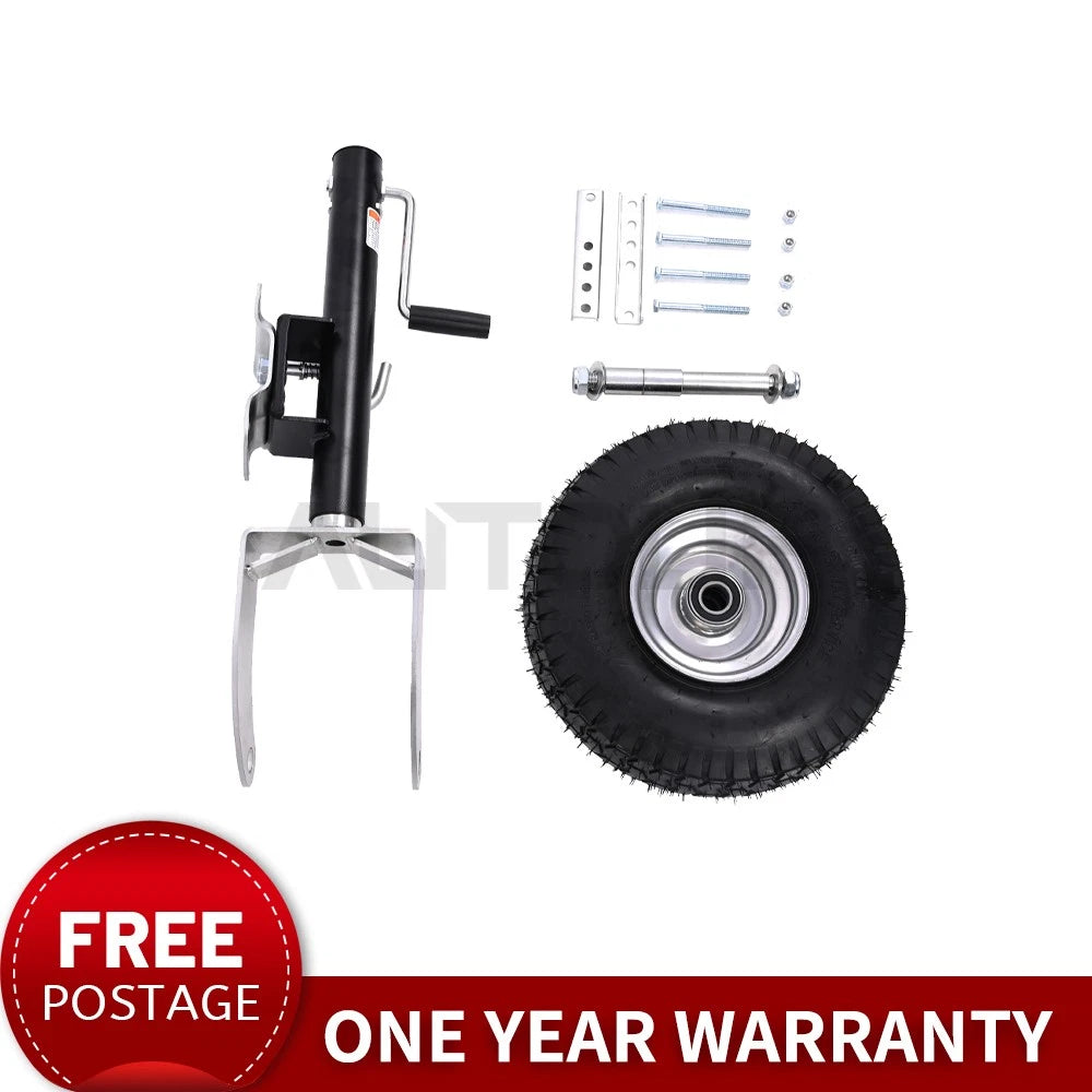 Beach Boat Trailer Jack 13.38in Jack Wheel 2000lb Heavy-Duty 11in