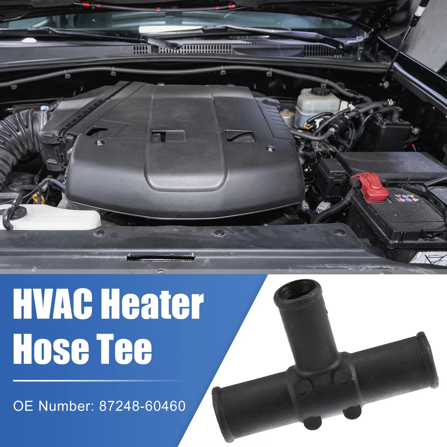 Connector Heater Hose Output T Pipe for Toyota (2000-2006)