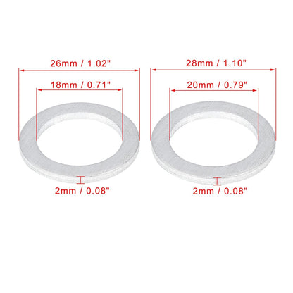10 x Oil Drain Plug Gaskets for Honda