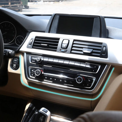 Chrome Center Console Cover Frame for BMW 3 Series F30 F31 F32 F34 F36 (2012-2019)