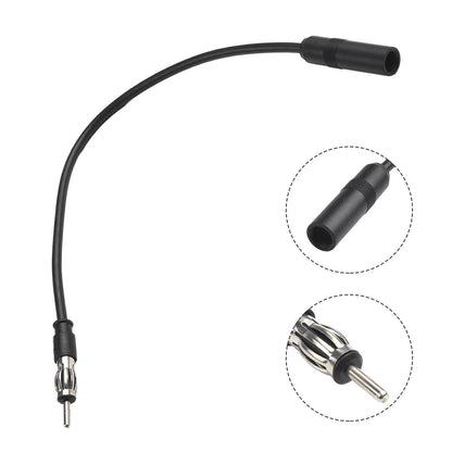 FM Radio Antenna Extension Cable Cord Portable Accessory for Car