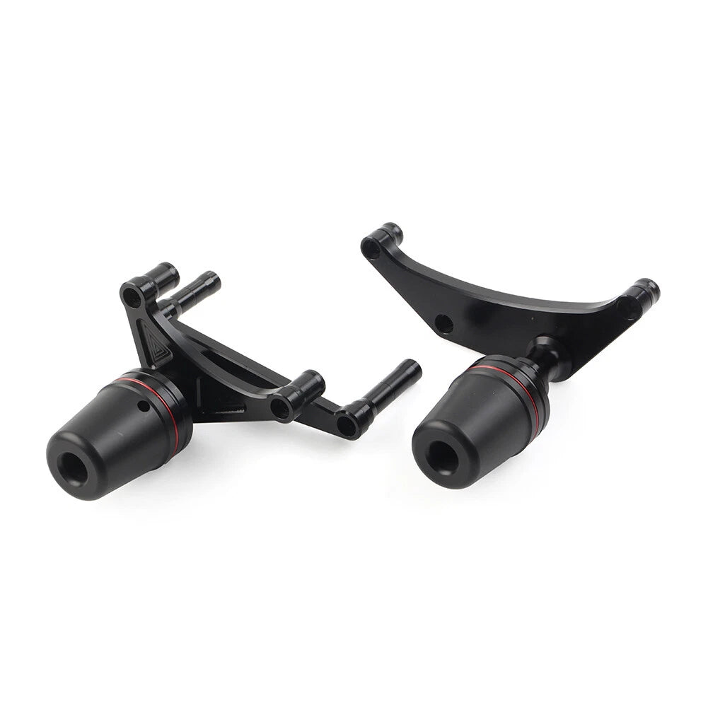 Black Frame Sliders Crash Protectors for Ducati Panigale V4 (2018-2019)