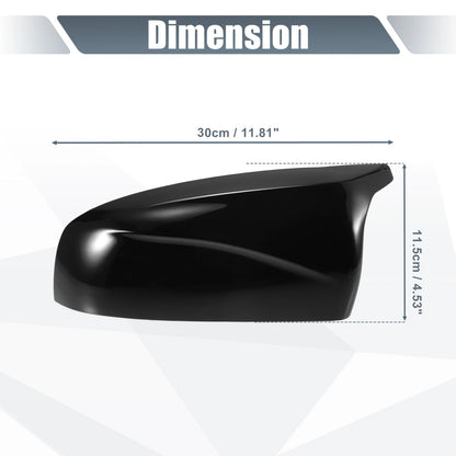 Rearview Mirror Cover Gloss Black for BMW X5 X6 (2008-2013)