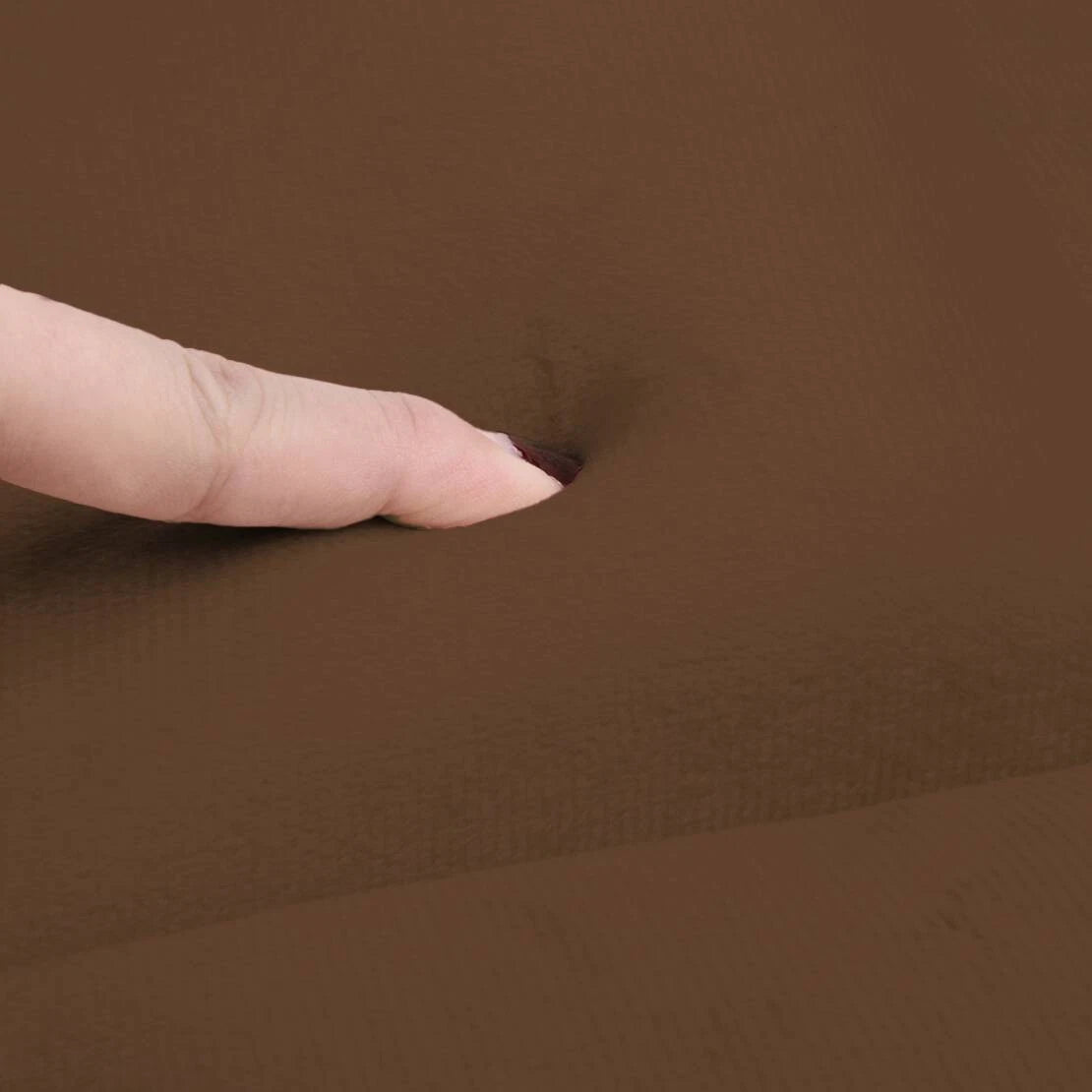 Brown Plush Seat Cover Cushion Mat Warmer for Car - Single Row