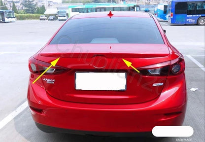 Factory Style Spoiler Wing ABS for MAZDA 3 Sedan (2014-2018)