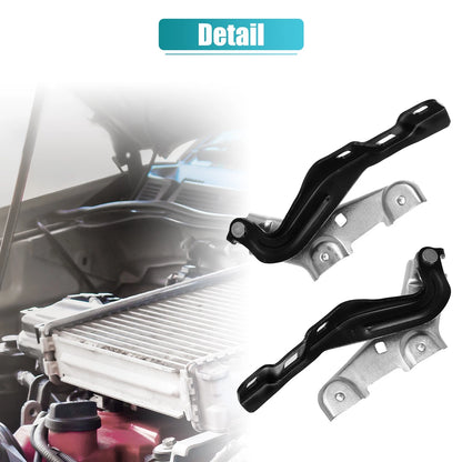Hood Hinge Right & Left for Chevrolet Black