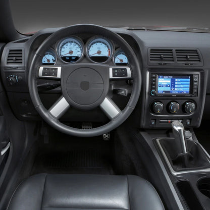 Passenger Seat Air Outlet Vent Cover Trim Carbon for Dodge Challenger (2008-2014)