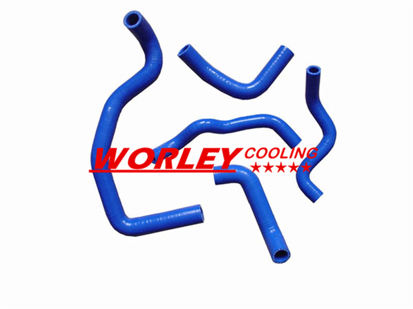 Silicone Radiator Hose BLUE for Honda CB400 (1998-2006)