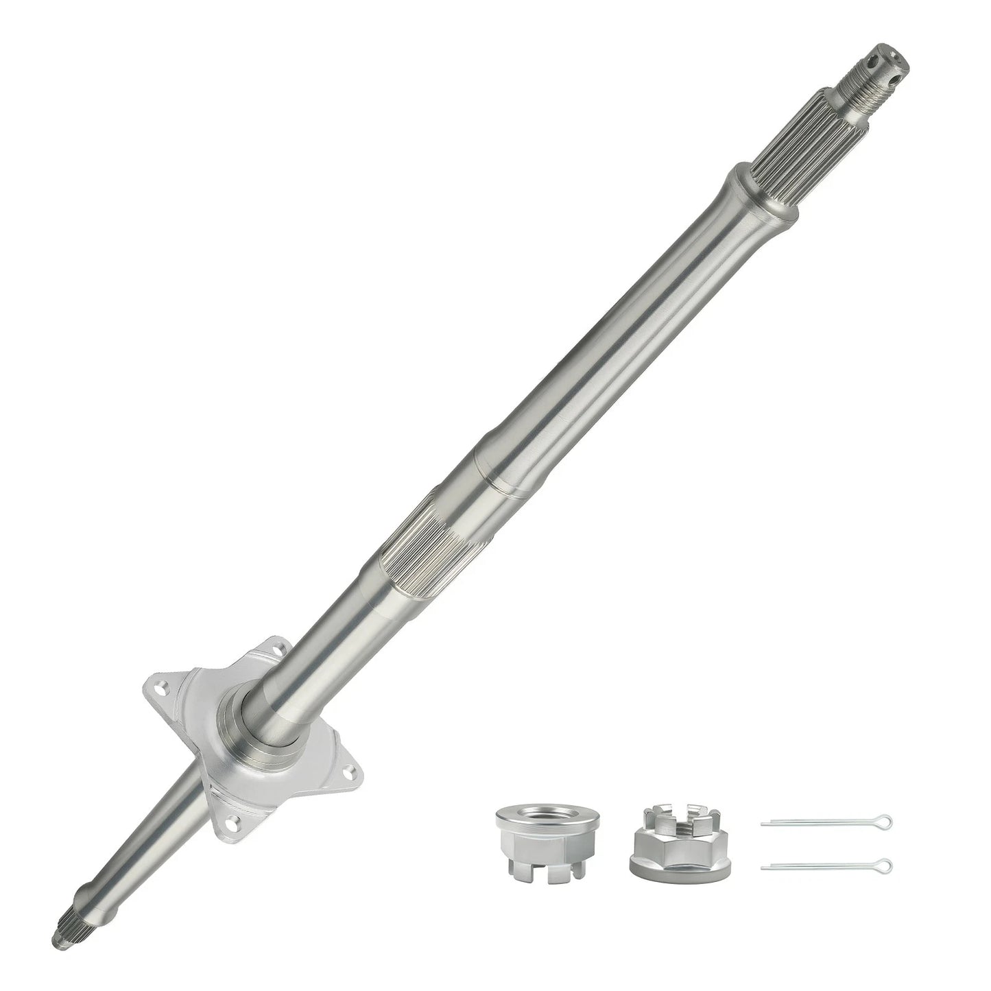 Rear Wheel Axle Shaft & Nuts for Honda TRX450R TRX450ER (2004–2014)