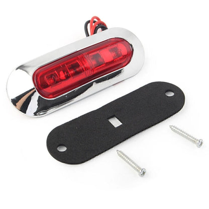 4 x LED Side Clearance Marker Light Red for Truck Trailer Pickup 12V 24V