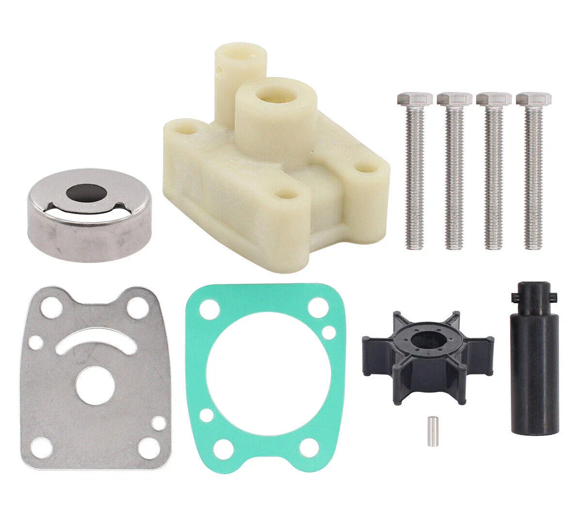 Yamaha Outboard Water Pump Impeller Repair Kit for F150/F175/F200 2000-2023