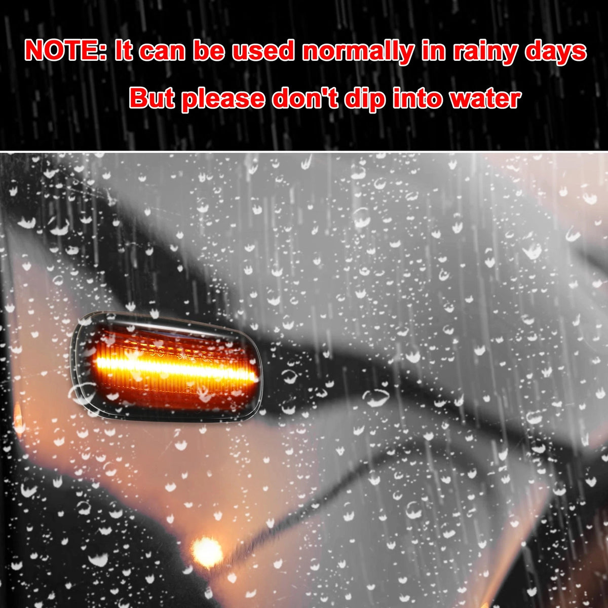Car Side Marker Turn Signal Light for BMW X3 E83 (2003-2011) - 2 x Lights