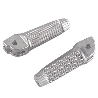 Front Silver Footrests Pegs for BMW K1300S K1300R F800R (2005-2013)