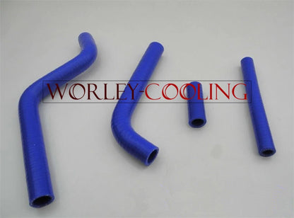 BLUE silicone radiator hose for YAMAHA YZ125 (1996-2001)