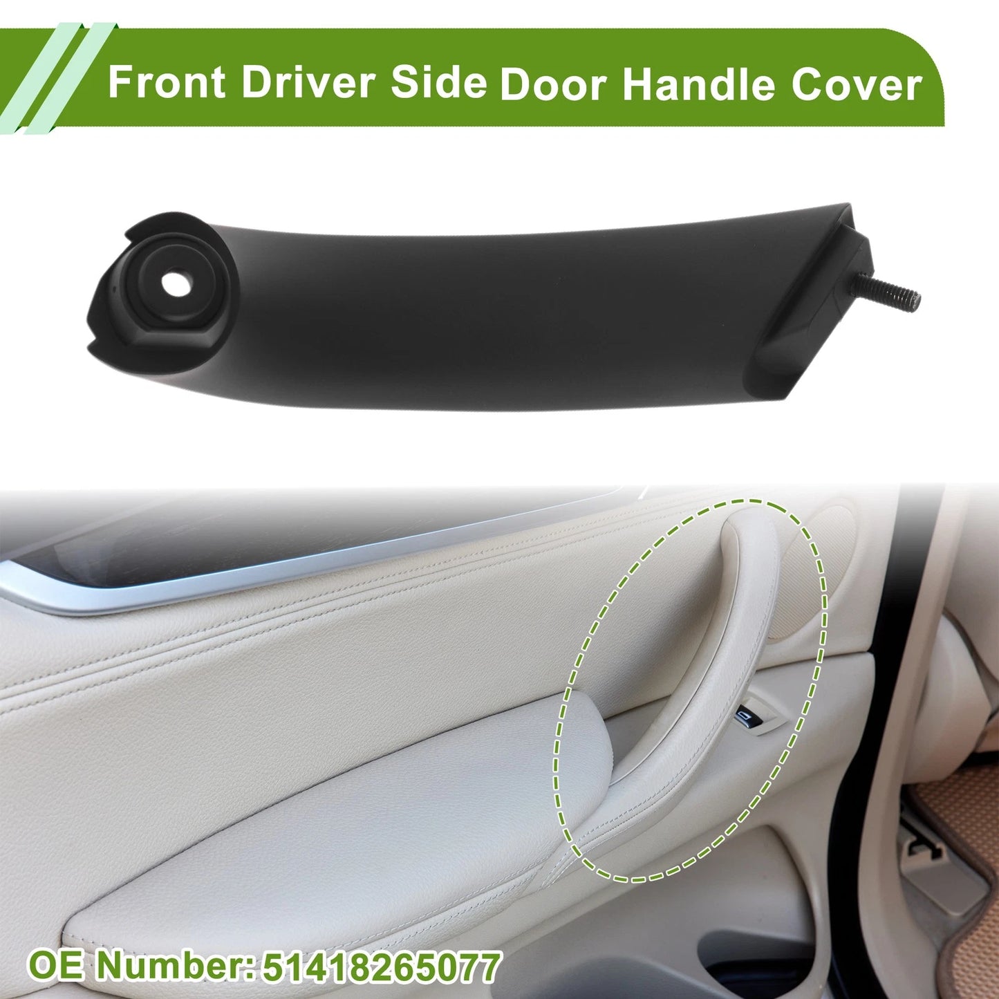 Door Panel Handle Pull Trim Cover for BMW X5 E53 (1999 - 2006)