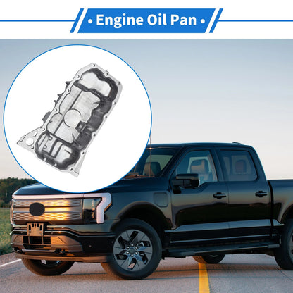 Engine Oil Pan for Ford Escape 2013-2018 Aluminum Silver Tone 1 x Pc