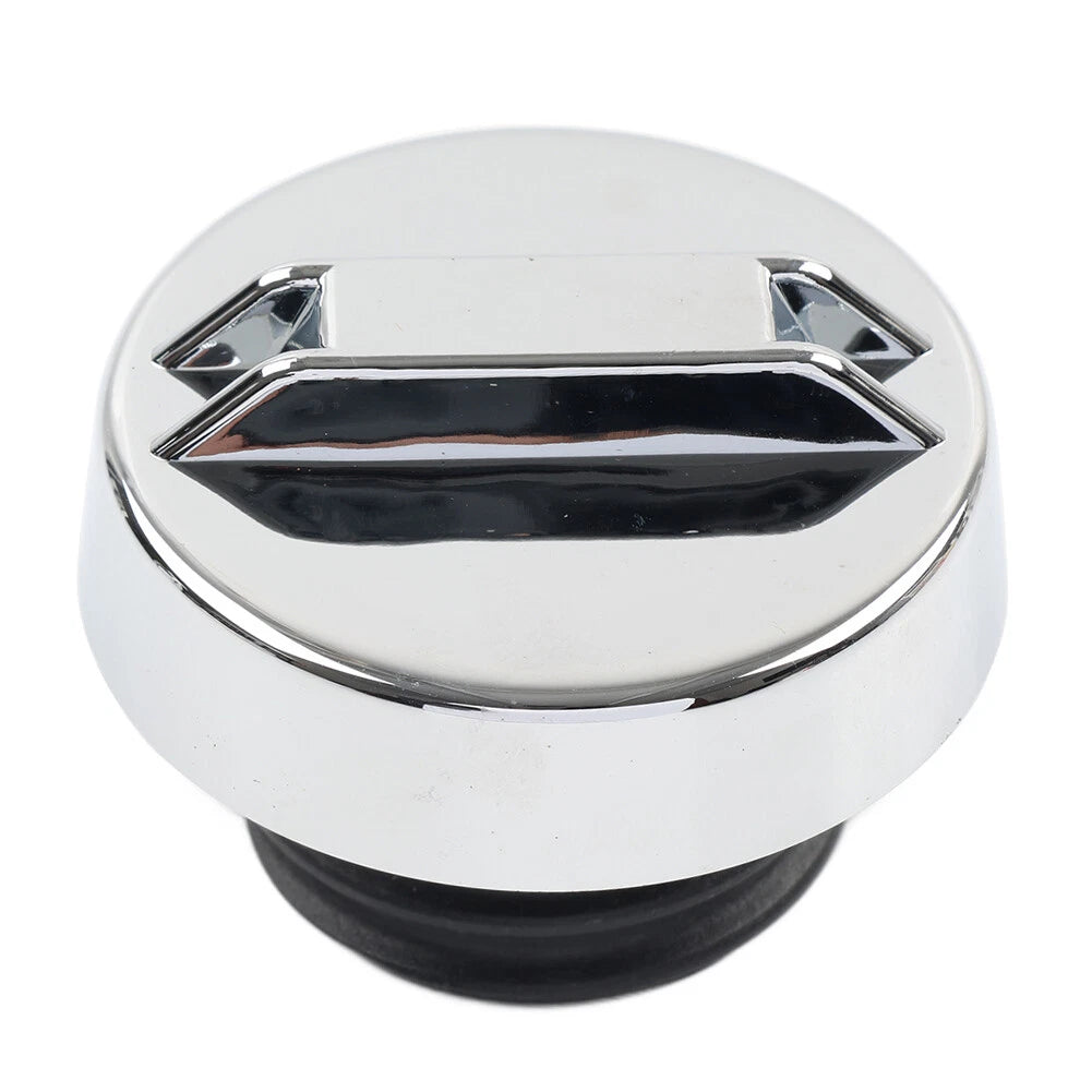 Chrome Vented Gas Fuel Tank Cover for Harley Fat Boy, Electra, Street, Road Glide (1990-2023)