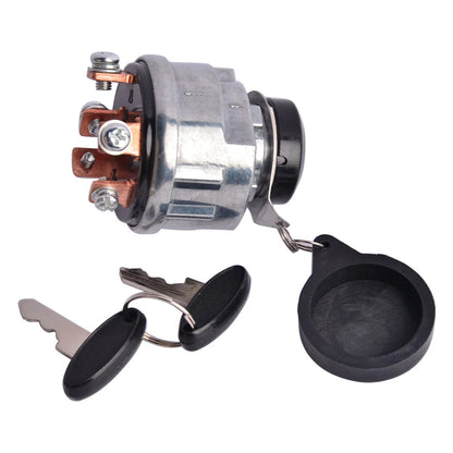 Ignition Switch 2 Keys for Ford NH 1620 1700 1710 1715 1900 1910 1920