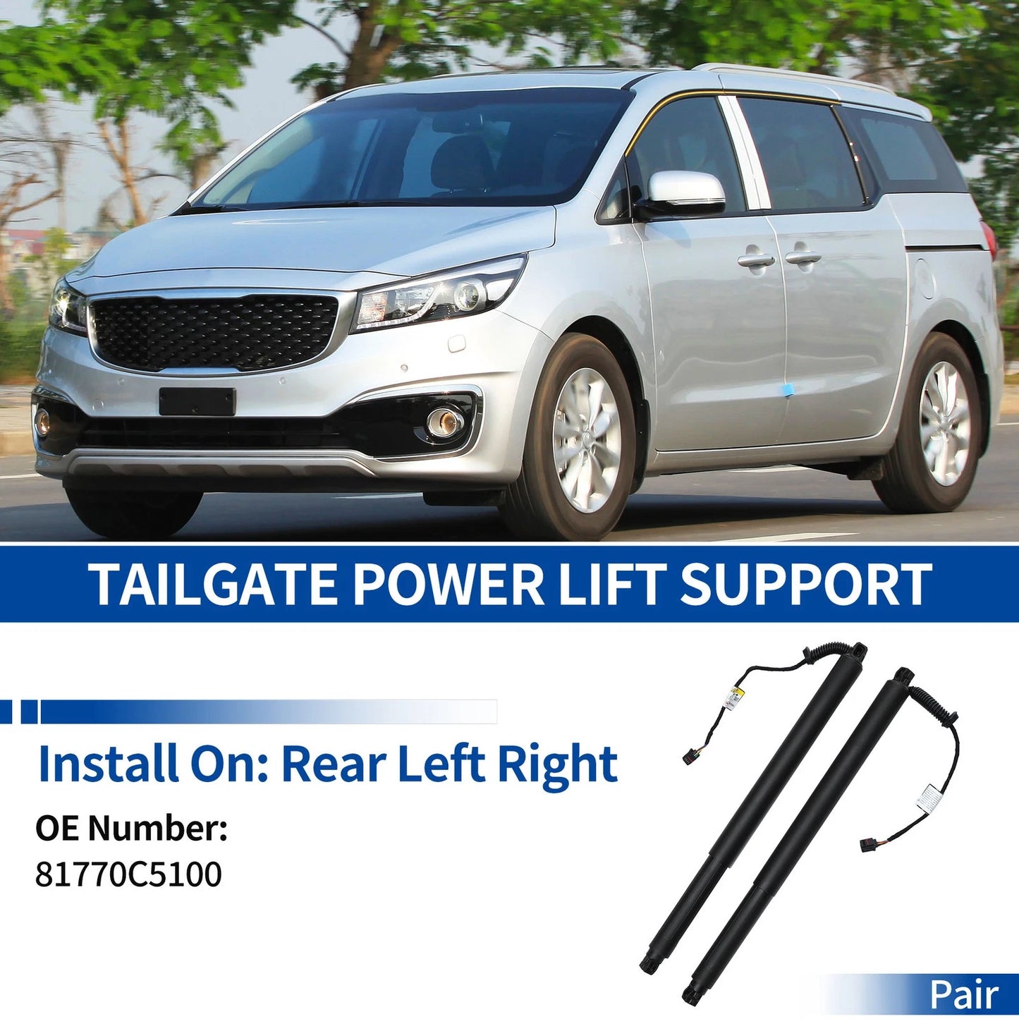 Rear Tailgate Power Lift Support for Kia Sorento (2016-2020)