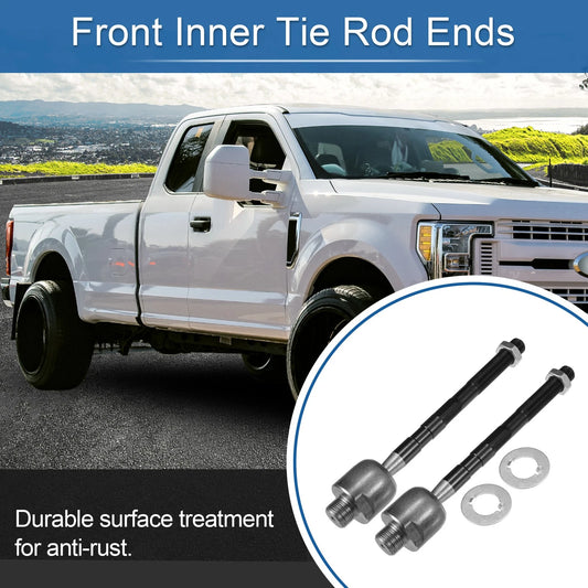 2 x Front Inner Tie Rod End Links for Ford Edge, Lincoln MKX (2007-2018)