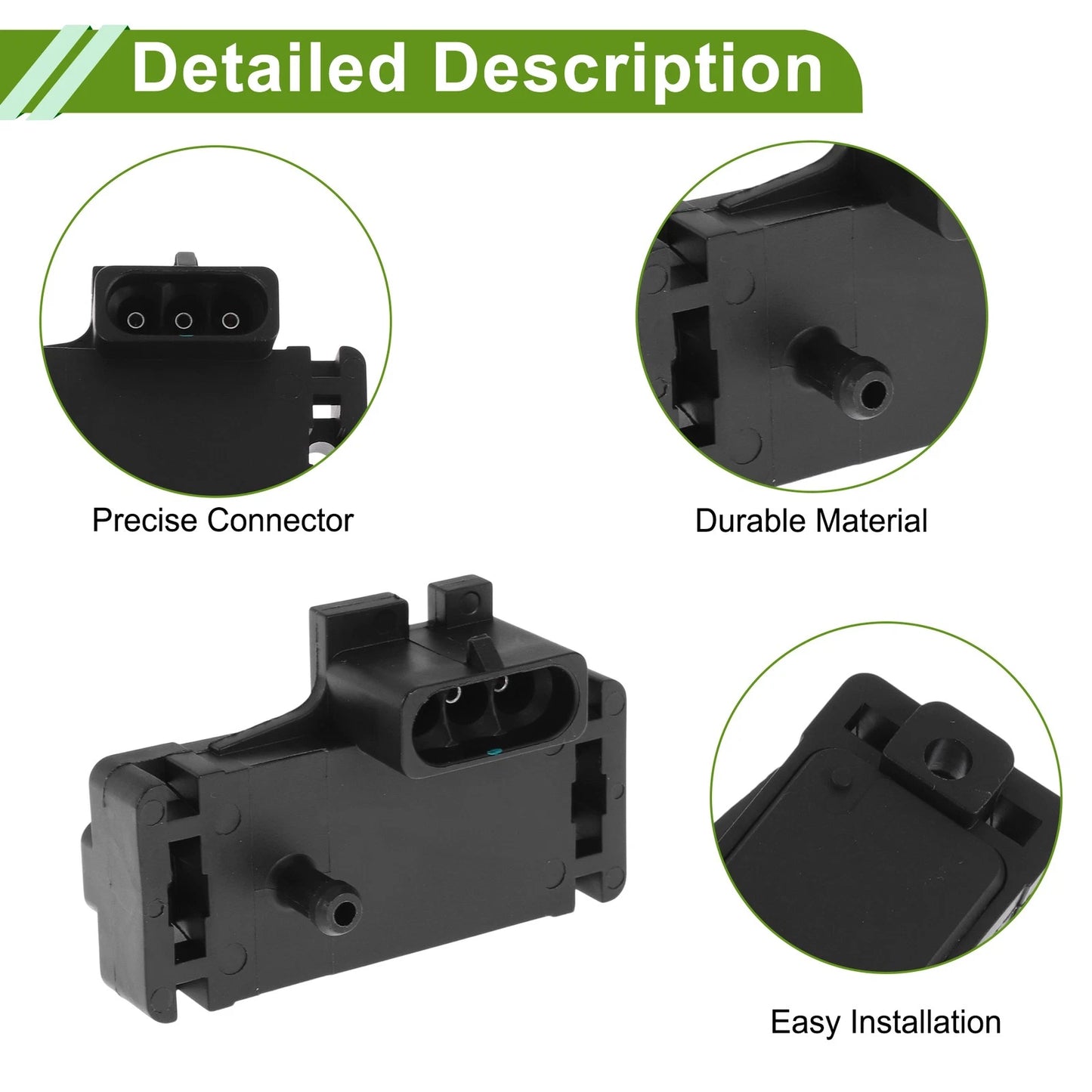 Manifold Absolute Pressure MAP Sensor for GMC Syclone & Typhoon (1991–1993)