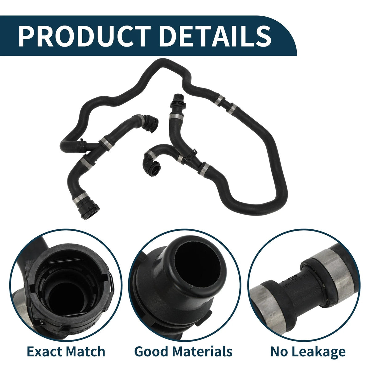 Radiator Hose & Heater Hose for BMW 525Li (2008 - 2010) Coolant Hose