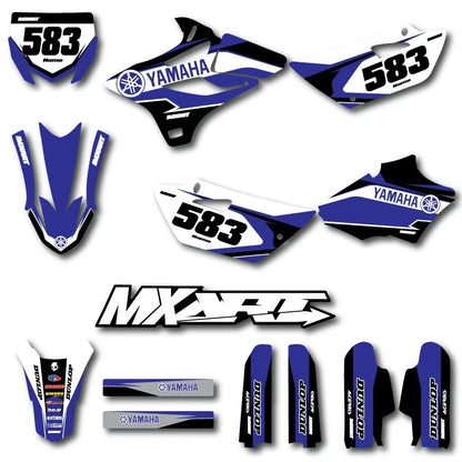 Dusty Style Stickers Kit for Yamaha YZ 85 (2015-2021) Custom Graphic Decals