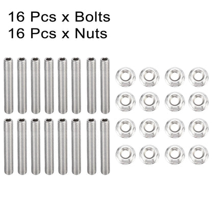 16 x Stainless Steel Exhaust Manifold Bolt Studs for Ford 4.6 5.4L (2000-2010)