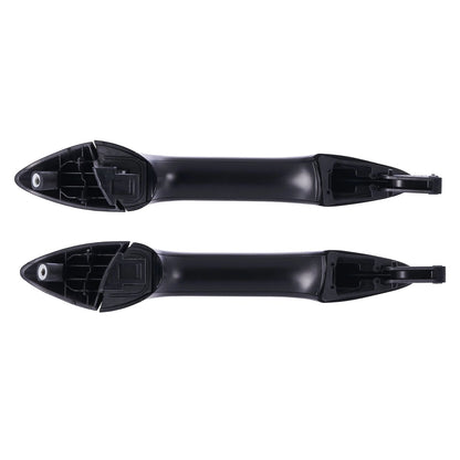 Outer Door Handle Set of 2 for Hyundai Elantra MD (2011-2015) Black