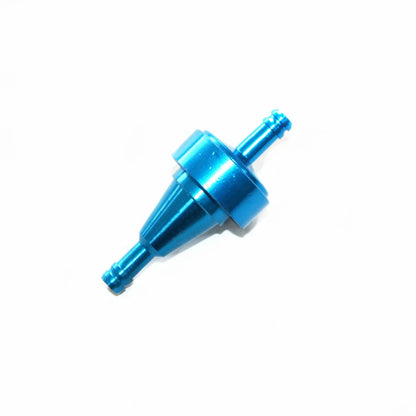 6mm Alloy Blue Petrol Fuel Filter for PIT PRO Quad Dirt Bike ATV Buggy