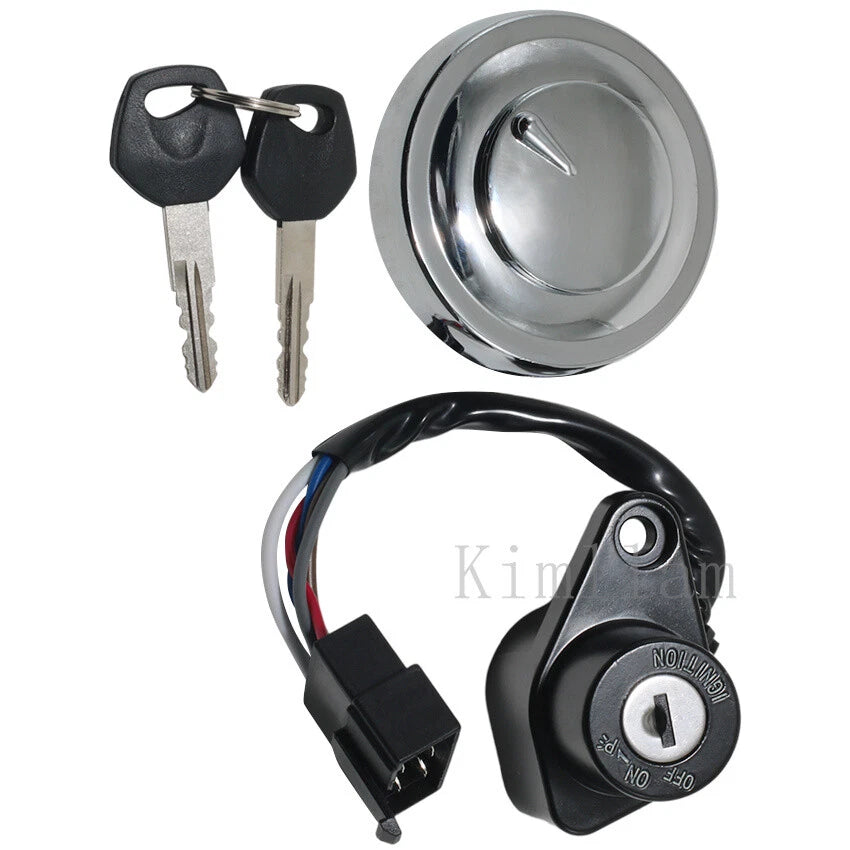 Ignition Key Switch Lock Set for Kawasaki VN900 Vulcan 900 Classic (07-22)