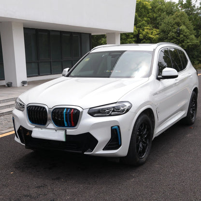 2 x Front Bumper Grille Mesh for BMW IX3 (2022)