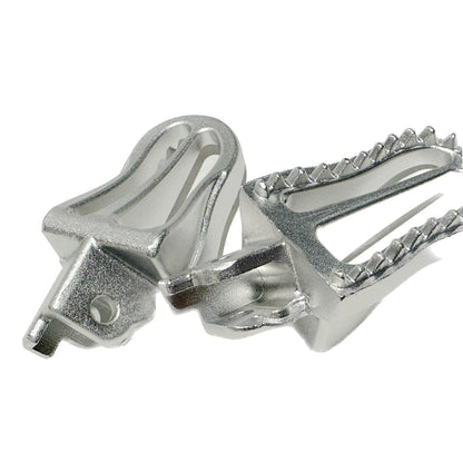 Alloy Chrome Footpegs for 125cc 140cc 150cc PIT PRO Dirt Bike